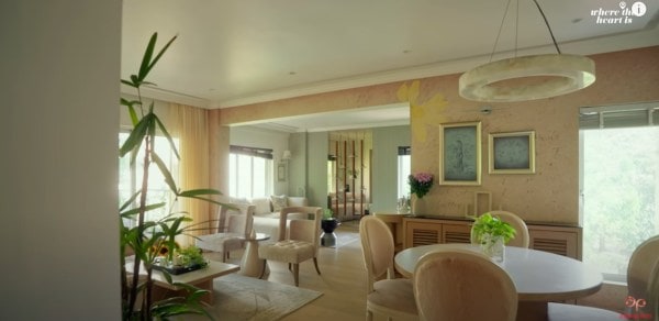 A picture of Ananya Pandaay's living room. (Photo: Asian Paints)