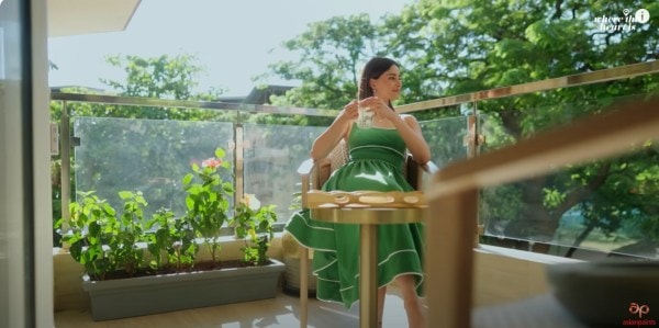 A picture of Ananya Panday's balcony. (Photo: Asian Paints)