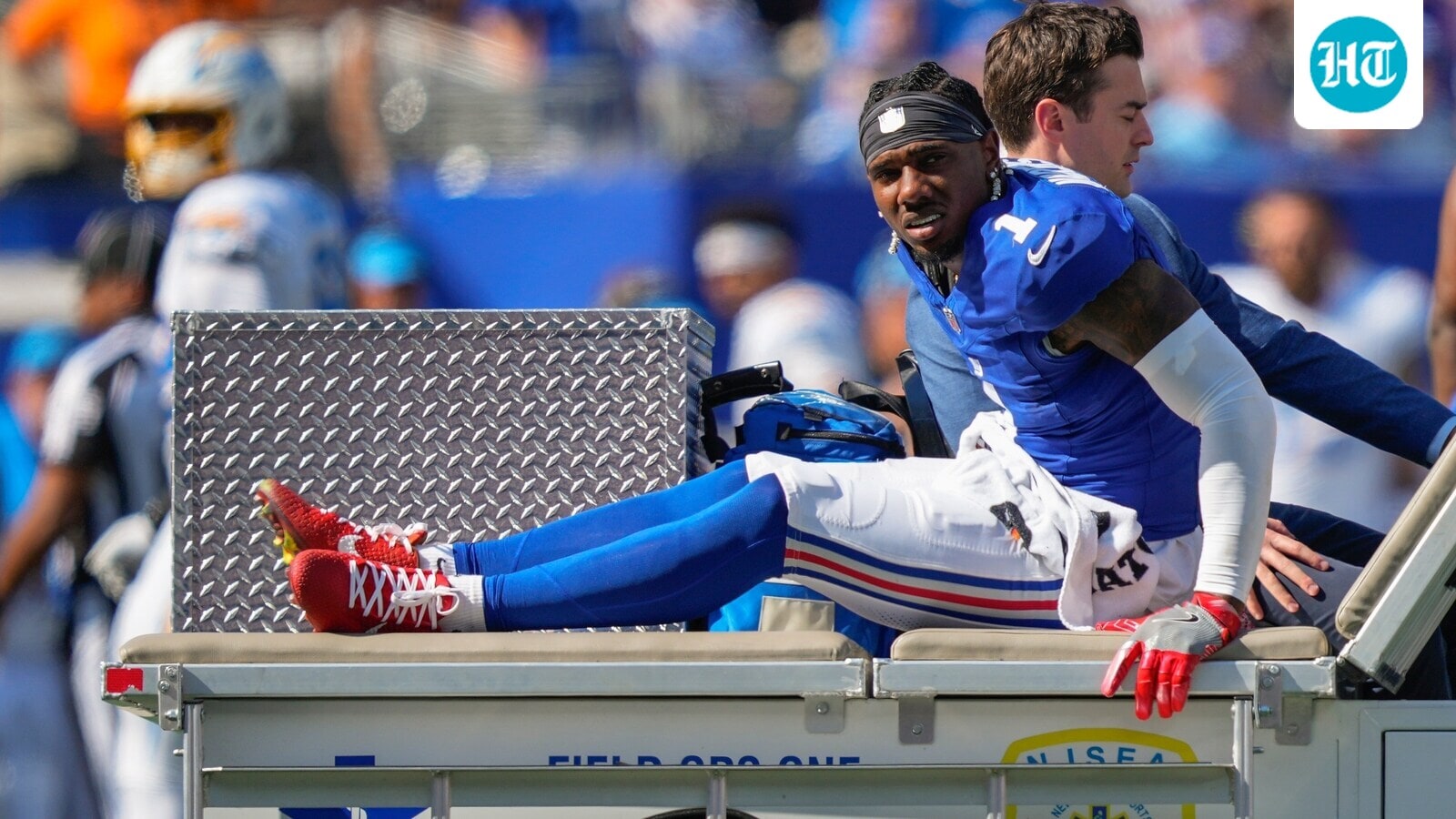 Giants lose rising star Malik Nabers to season-ending ACL tear, coach devastated by ‘tough loss’