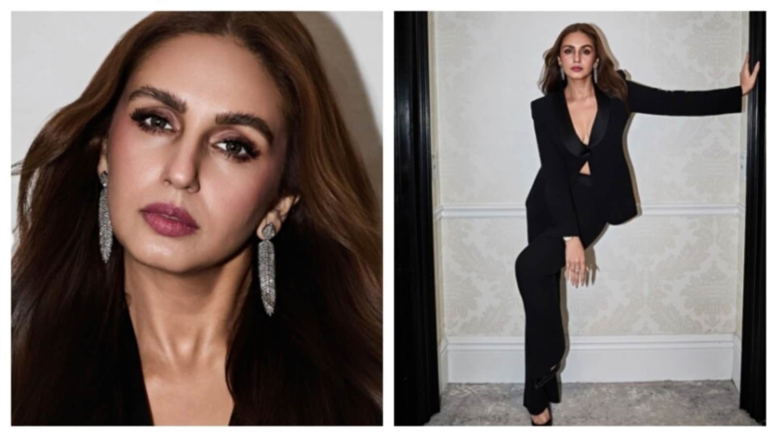 Huma Qureshi stuns in Armani suit for Bayaan promotion in Toronto, fans impressed with her ‘chiselled jawline’