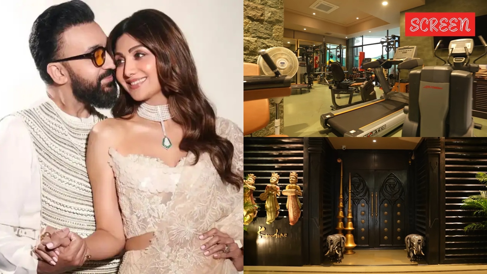 Inside Shilpa Shetty-Raj Kundra’s sea-facing luxury home worth Rs 100 cr: Indoor fountain, glass floors and a leather lift. Watch | Bollywood News