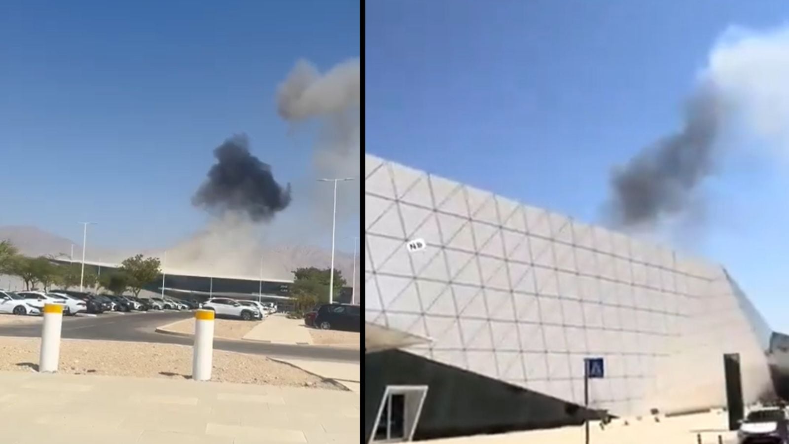 Israel says drone launched from Yemen struck arrivals hall at airport | World News