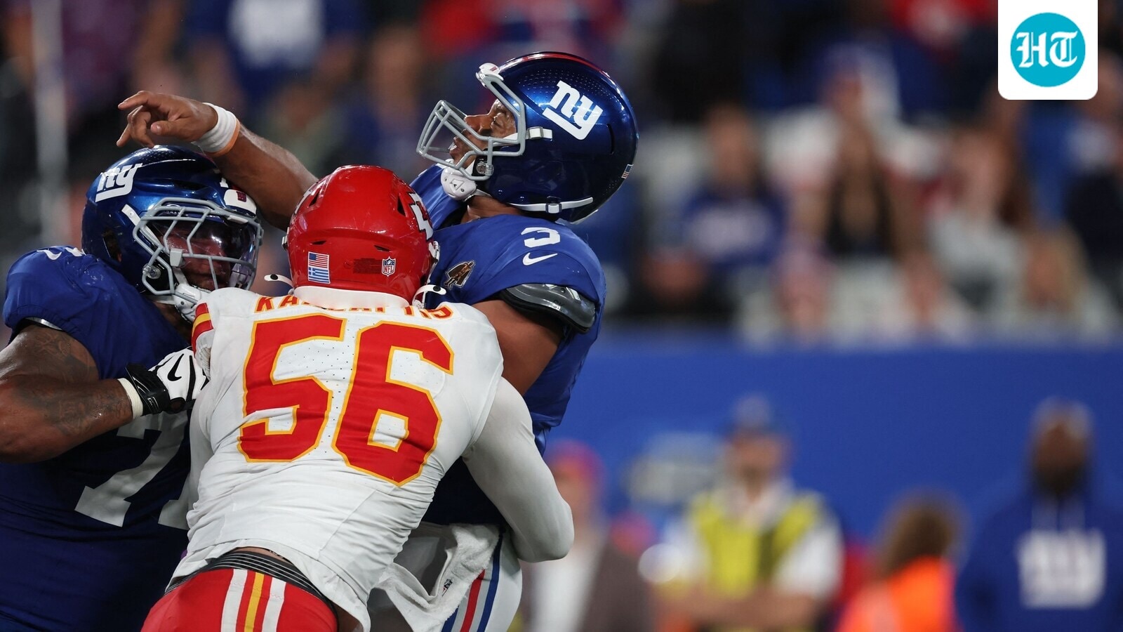 Kansas City Chiefs end losing streak, register 22-9 win over New York Giants
