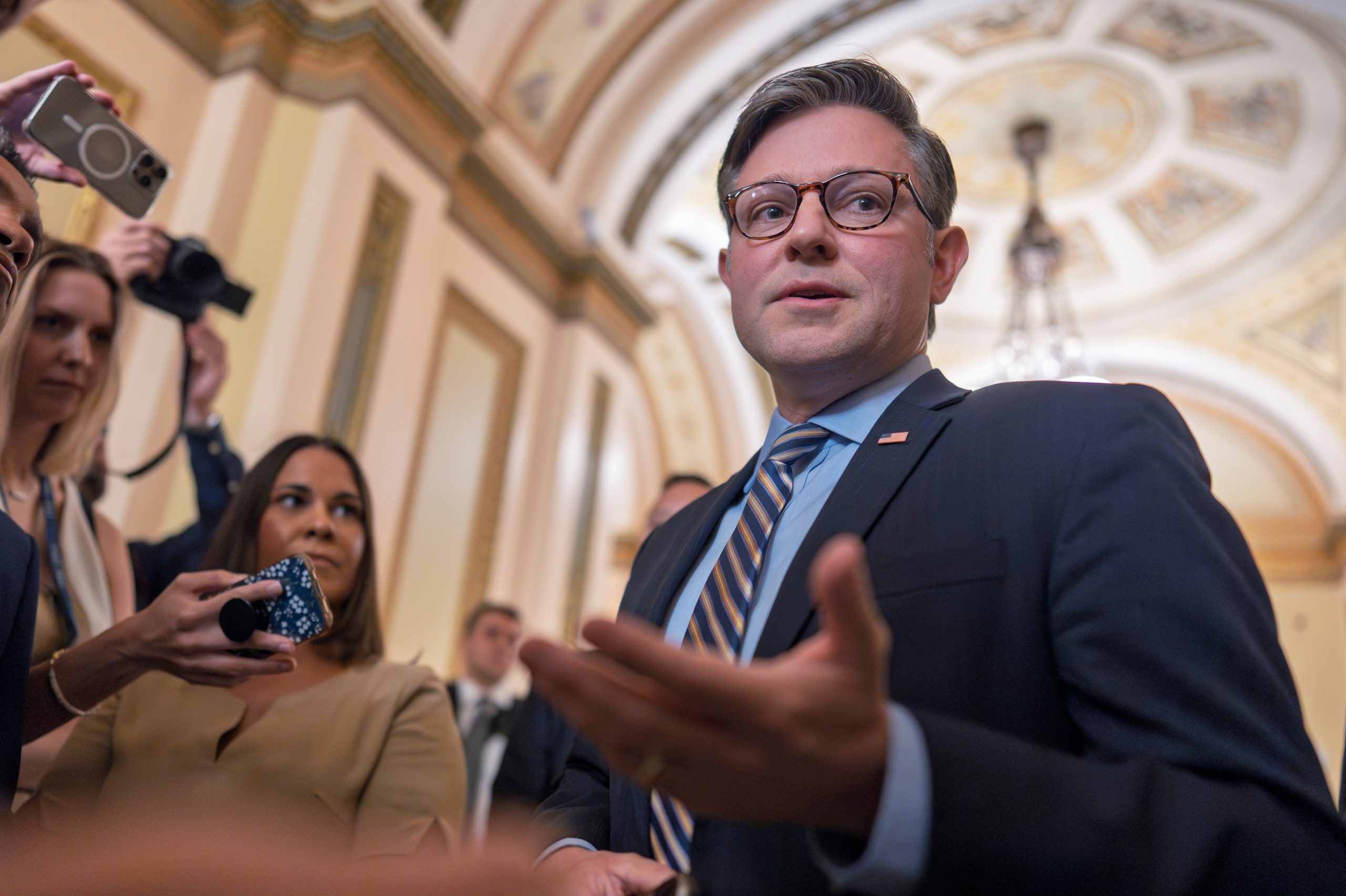 Mike Johnson walks back on ‘Trump being FBI informant in Jeffrey Epstein case’ claim, says he misspoke | World News