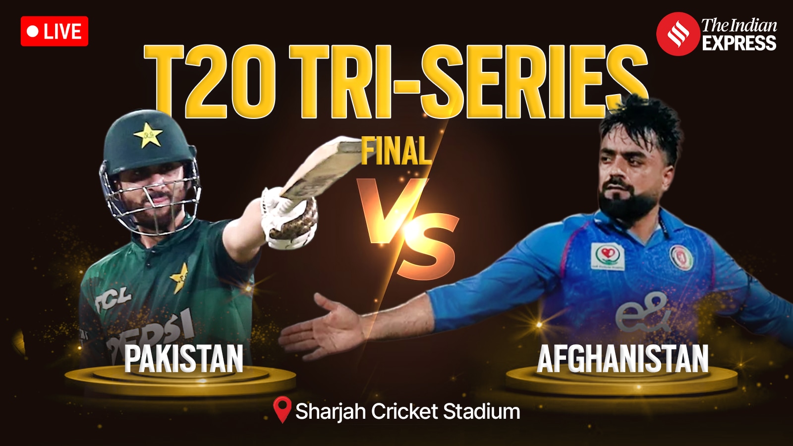 Pakistan National Cricket Team vs Afghanistan National Cricket Team Final UAE T20I Tri-Series 2025 Match Today Live Cricket Scorecard Updates