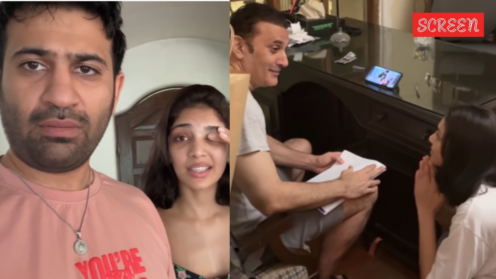 Parmeet Sethi Chides Son Aaryamann, Daughter-In-Bee to-Bee Yogita for Always Vlogging; She touches his feet: 'badon se hi seekha hai' | Bollywood news