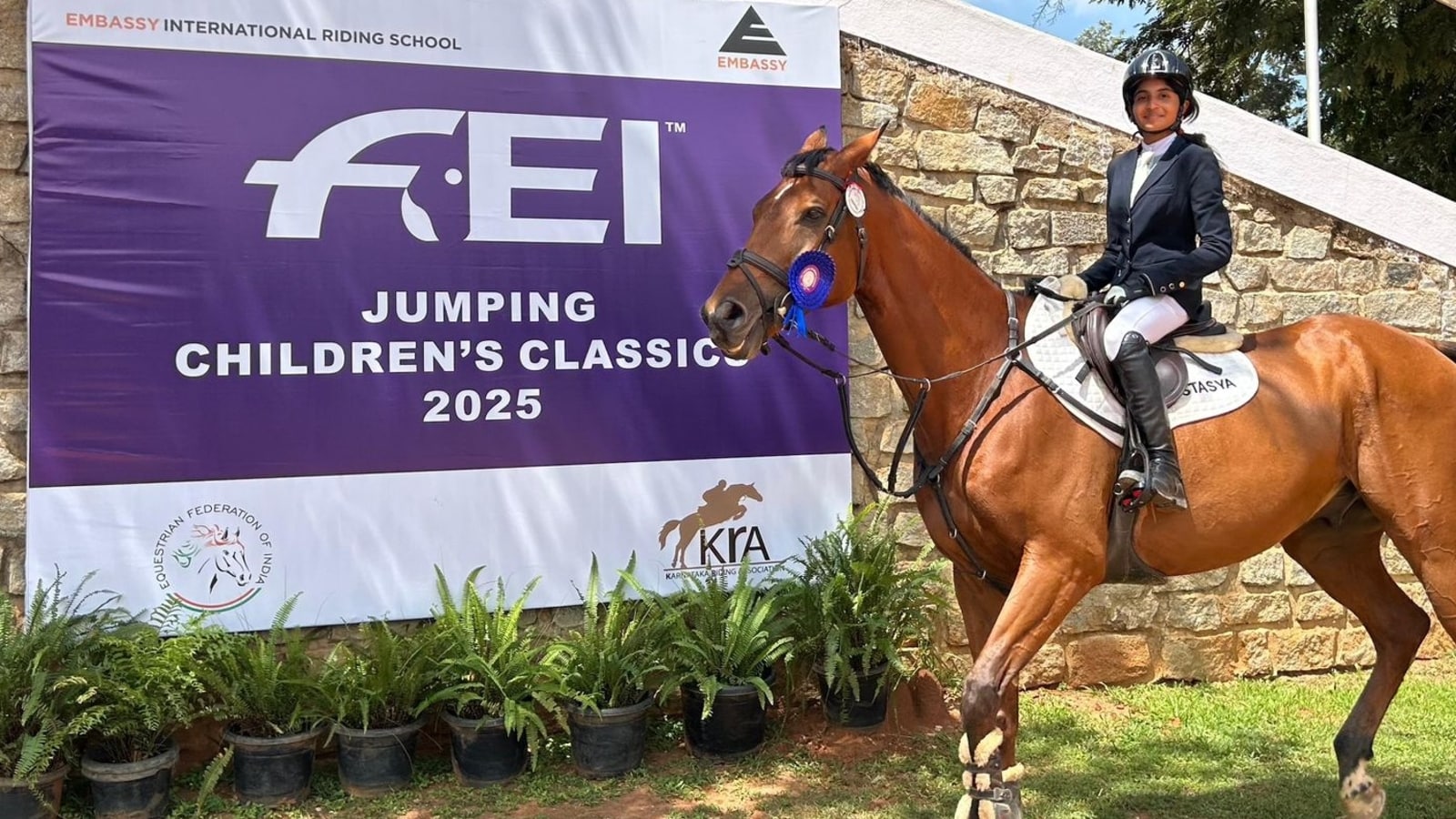Stasya Pandya selected to represent India at FEI Children’s Classic 2025 Finals