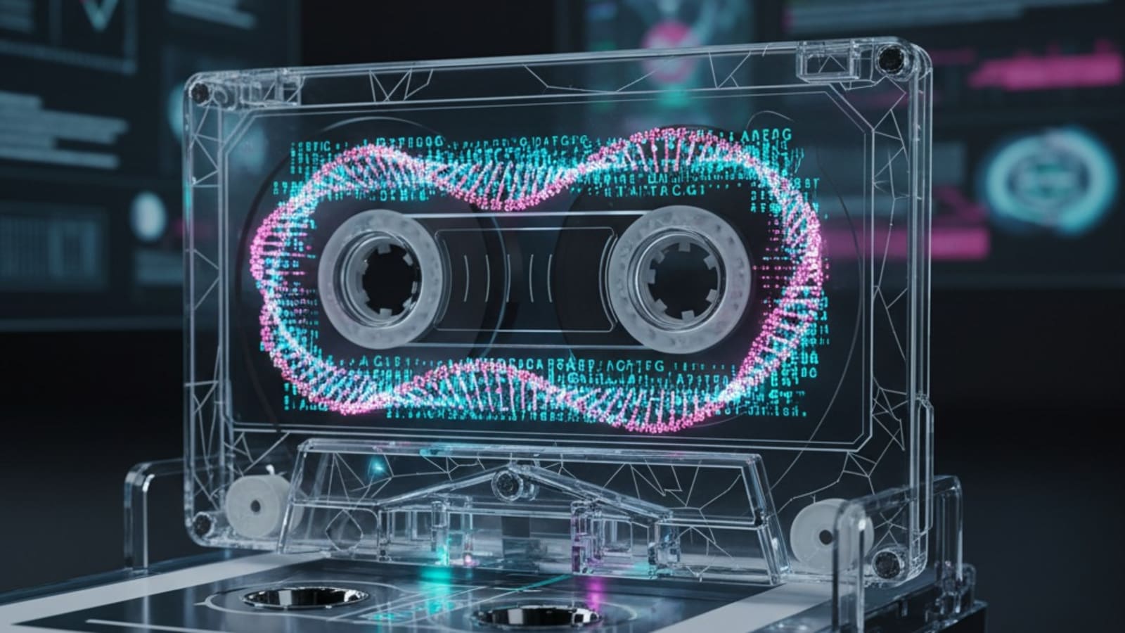 This cassette tape is made from DNA and can hold every song ever recorded, researchers say