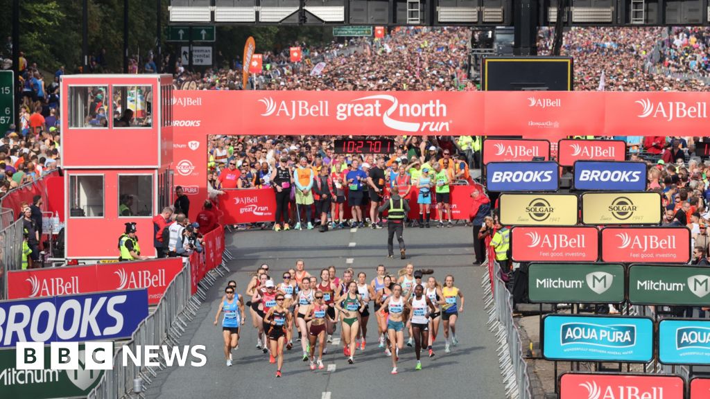 Thousands take part on Tyneside