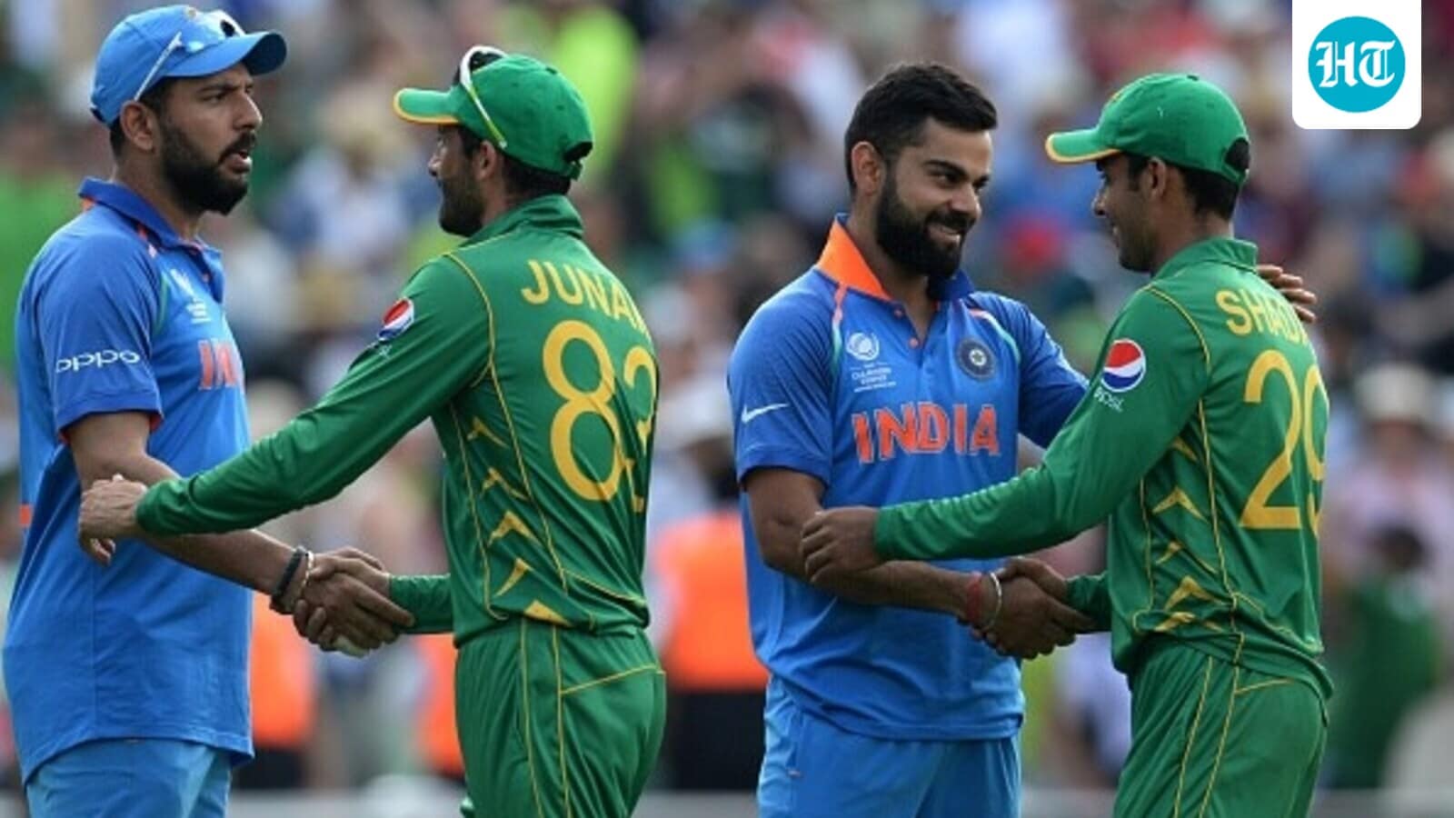 What happened the last time India and Pakistan met in the final of a multi-nation tournament?