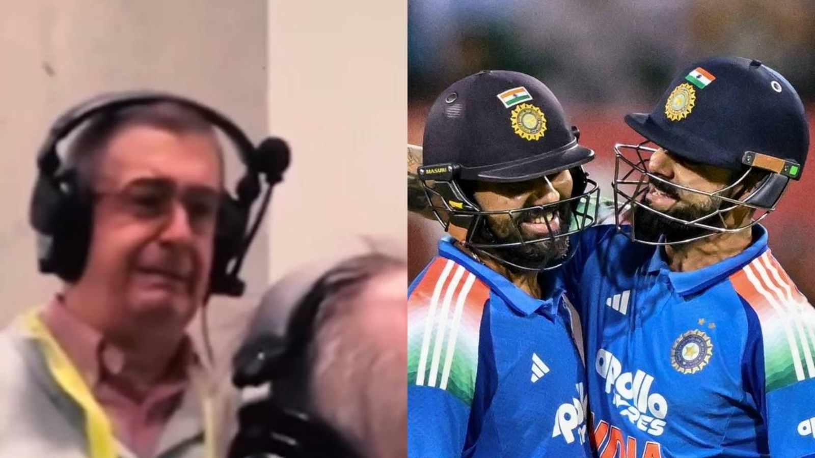 Australian commentator struggles to hold back tears in emotional moment seeing Rohit Sharma, Virat Kohli’s farewell game