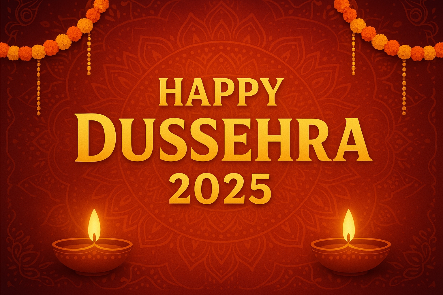 HAPPY VIJAYADASHAMI 2025. (Canva)