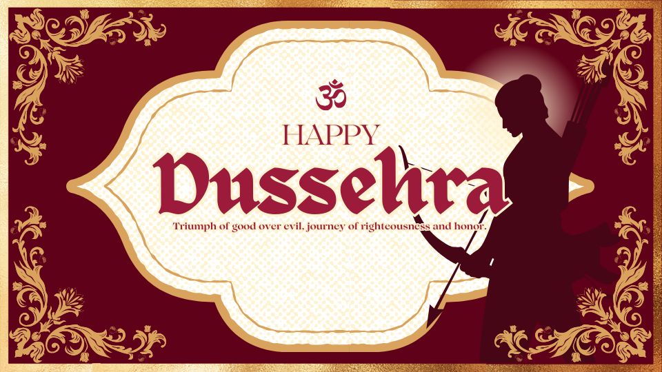 HAPPY VIJAYADASHAMI 2025. (Canva)