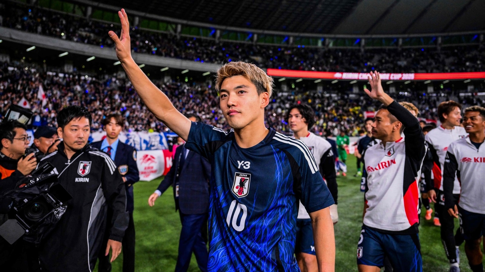 Japan wipe out 0-2 deficit to shake up football world, beat Brazil for the first time in 14 attempts