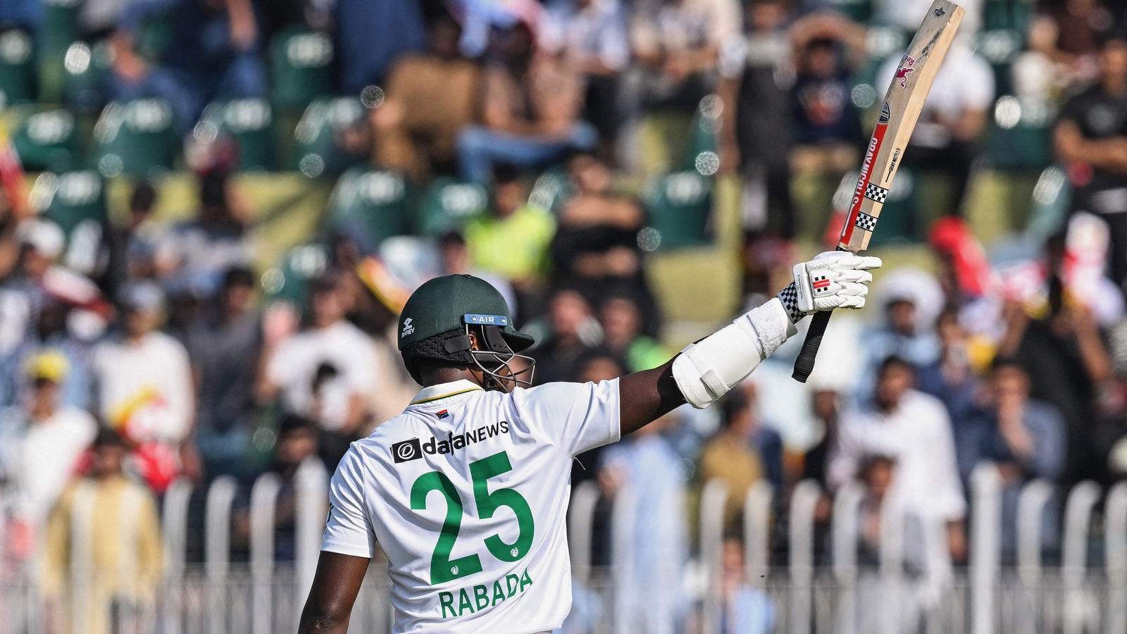 Kagiso Rabada hits first Test 50 to lead South Africa’s comeback vs Pakistan after Asif Afridi’s record day