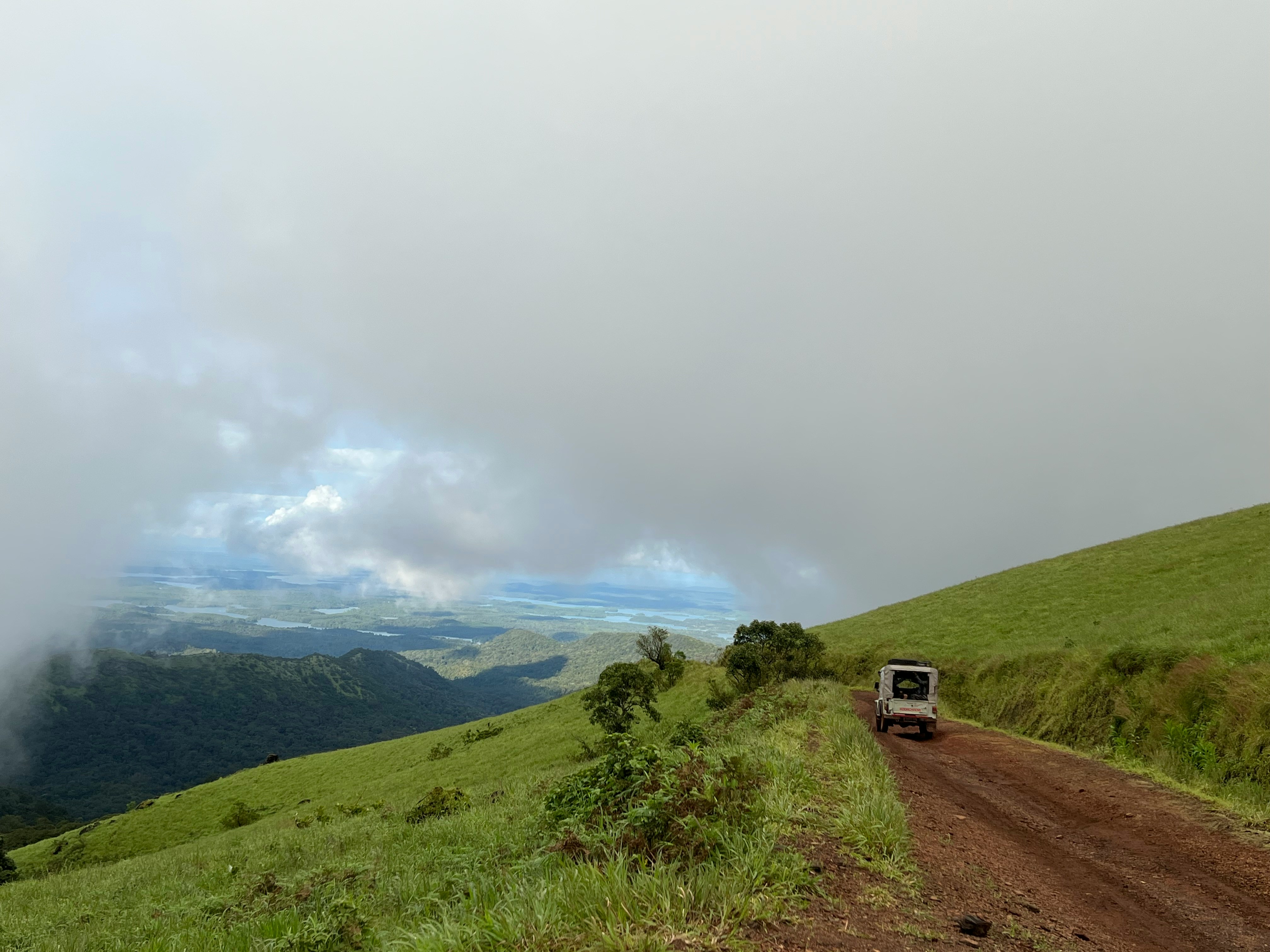 Kodachadri in Karnataka offers misty hills, lush forests, and panoramic views of the Western Ghats.(Unsplash)