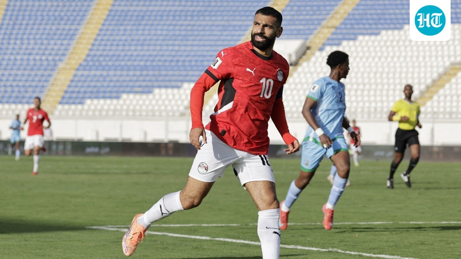 Salah scores twice as Egypt qualifies for 2026 World Cup with win over Djibouti