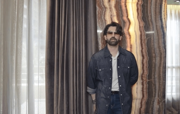 African marble wall in Neil Nitin Mukesh's Mumbai house 