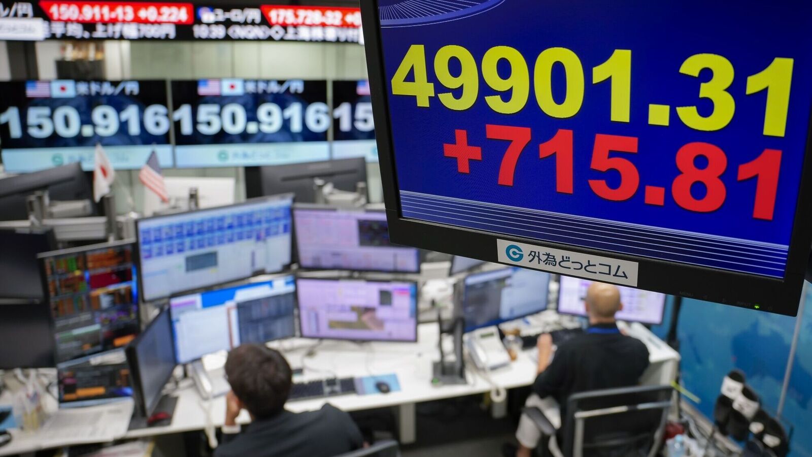 South Korea’s Kospi hit record high, Japan’s Nikkei 225 falls after US Fed’s rate cut move