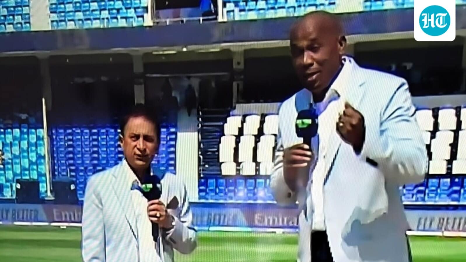 Sunil Gavaskar puts Ian Bishop in a spot on live TV in India vs West Indies 2nd Test, fellow commentator intervenes