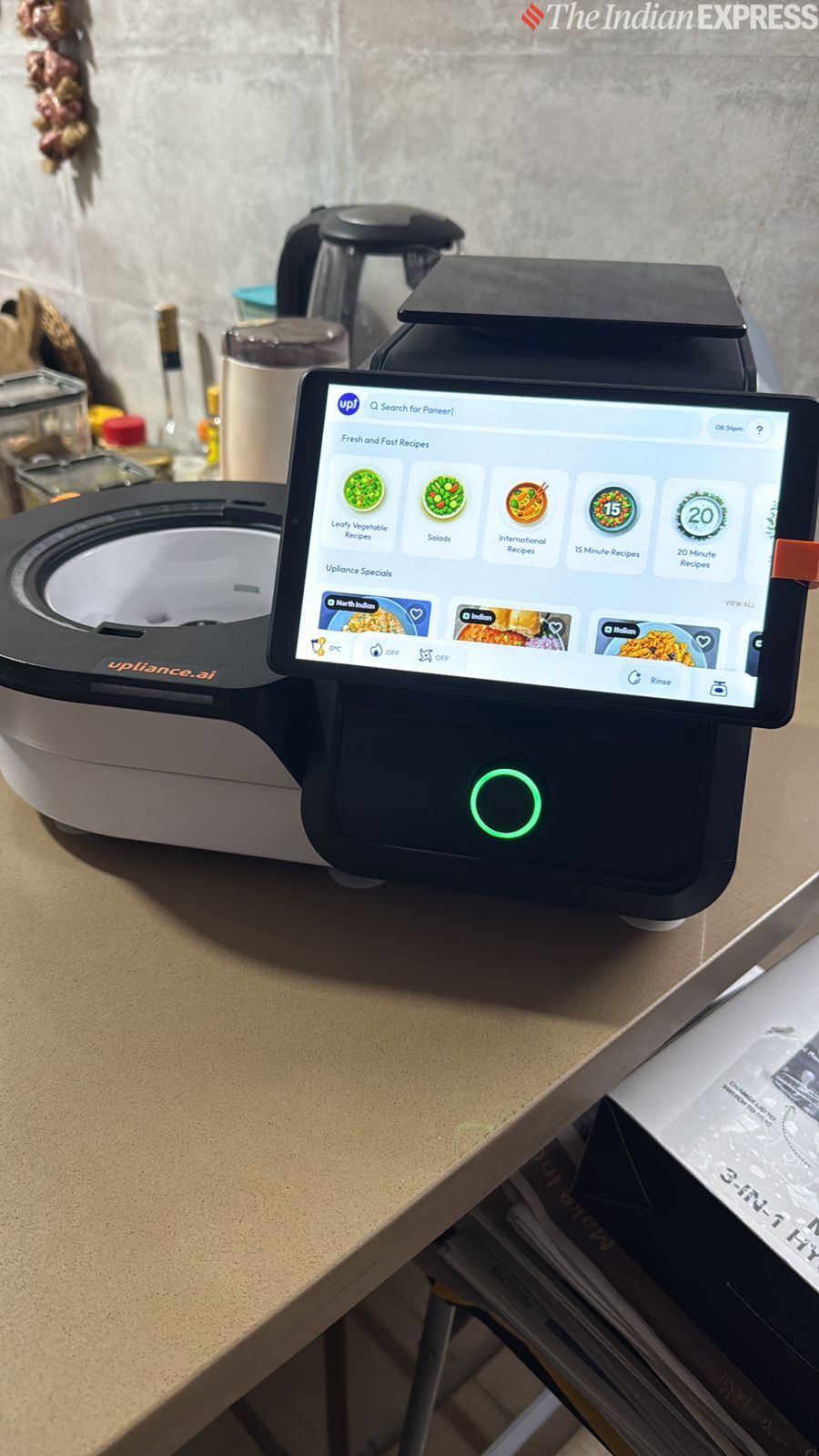 From Masala Chai to Biryani, Upliance 2.0 has a lot of recipes.