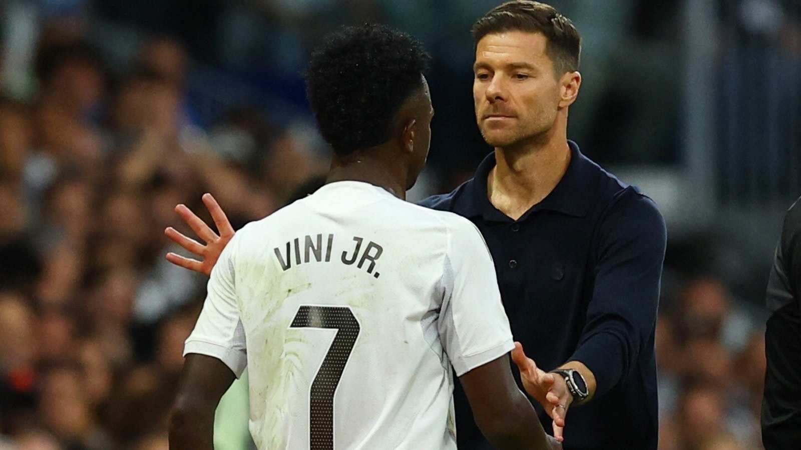 Vinicius called ‘unbearable’ for insulting Xabi Alonso, told to ‘get out’ after Clasico antics: ‘He whines all the time’