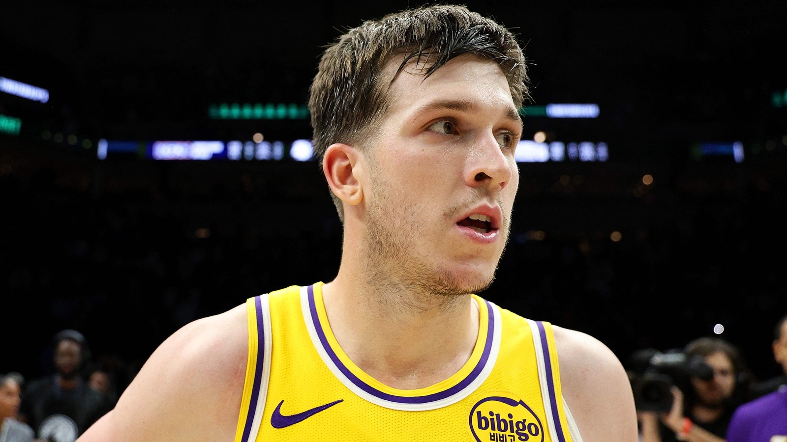 Watch | Austin Reaves sends hilarious message to Luka Doncic and LeBron James after Timberwolves win