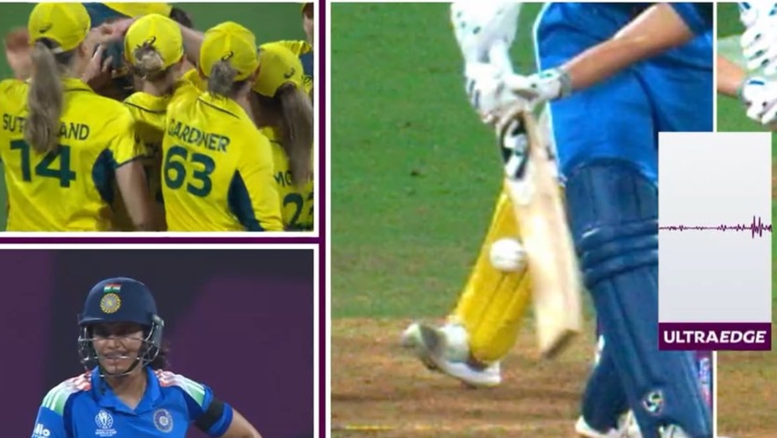 ‘Bat nahi laga’: Smriti Mandhana pleads to umpire as shocking DRS outcome sends her back to pavilion