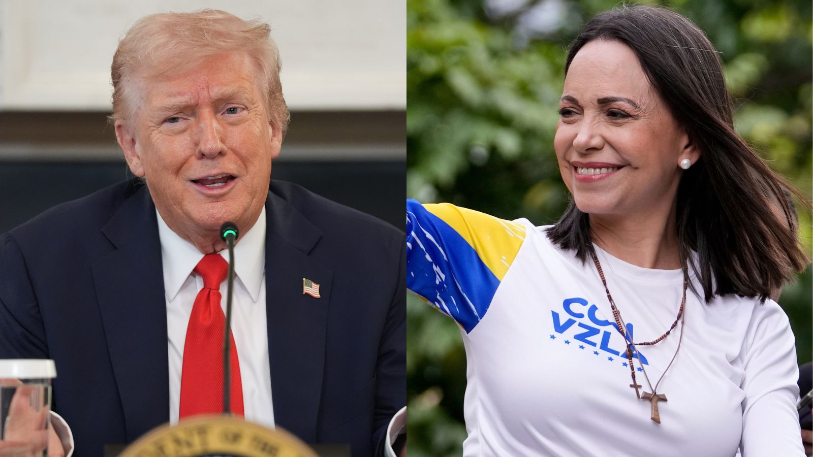 ‘She might have given the Nobel Prize to me’: Donald Trump reacts after Marina Machado’s phone call | World News