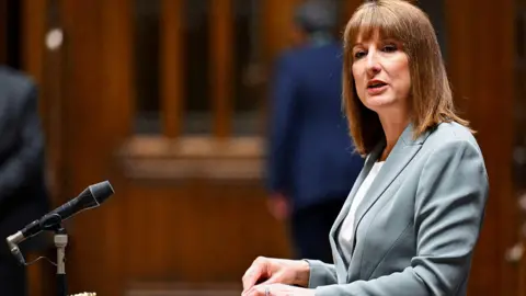 House of Commons Rachel Reeves in the House of Commons