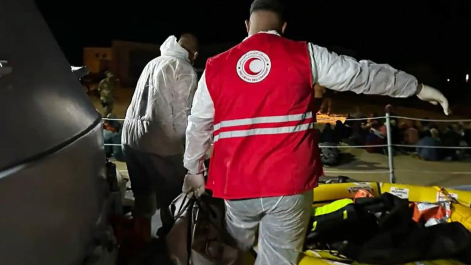 At least four dead as two migrant boats capsize off Libya’s coast, Red Crescent says | World News