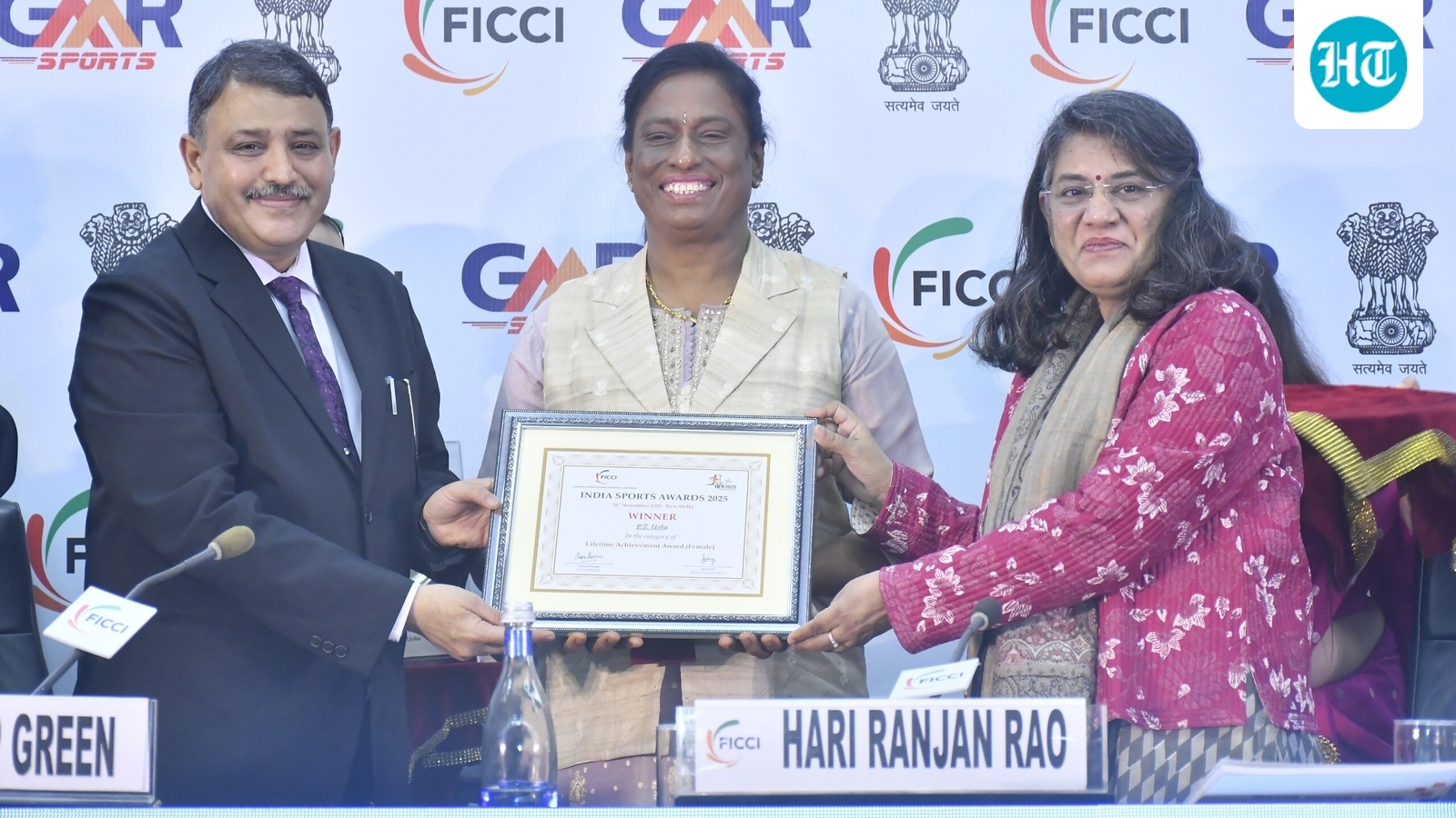 FICCI Turf 2025: PT Usha, Pullela Gopichand honoured with Lifetime Achievement Award
