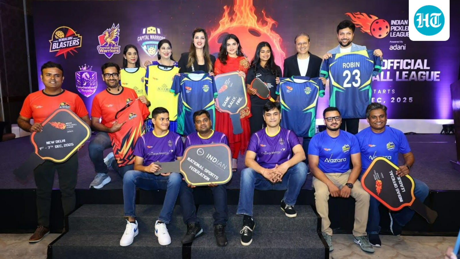 Indian Pickleball League unveils five franchises ahead of debut season