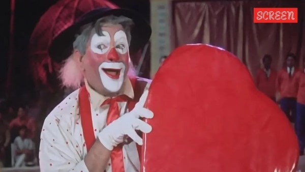 Raj Kapoor in Mera Naam Joker