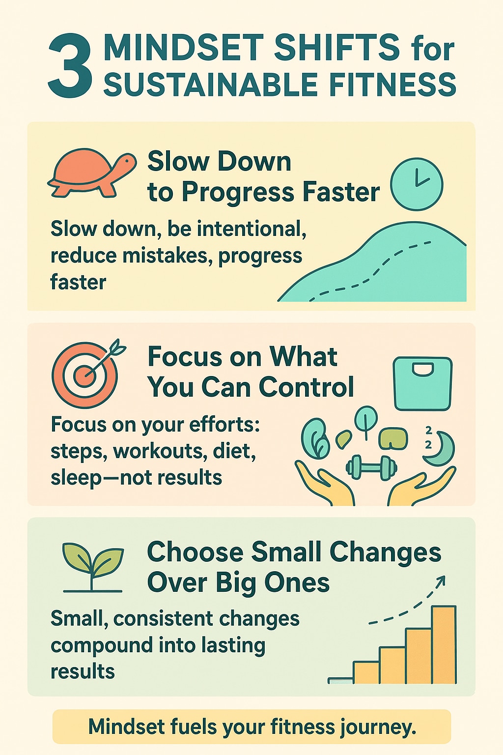 Follow these 3 habits to strengthen your fitness goals. (Picture credit: Made with Chat GPT) Follow these 3 habits to strengthen your fitness goals. (Picture credit: Made with Chat GPT)