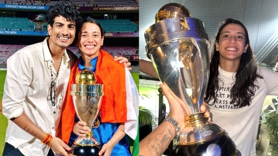 Smriti Mandhana’s boyfriend Palash Muchhal celebrates India Women’s World Cup win with cute post; netizens react