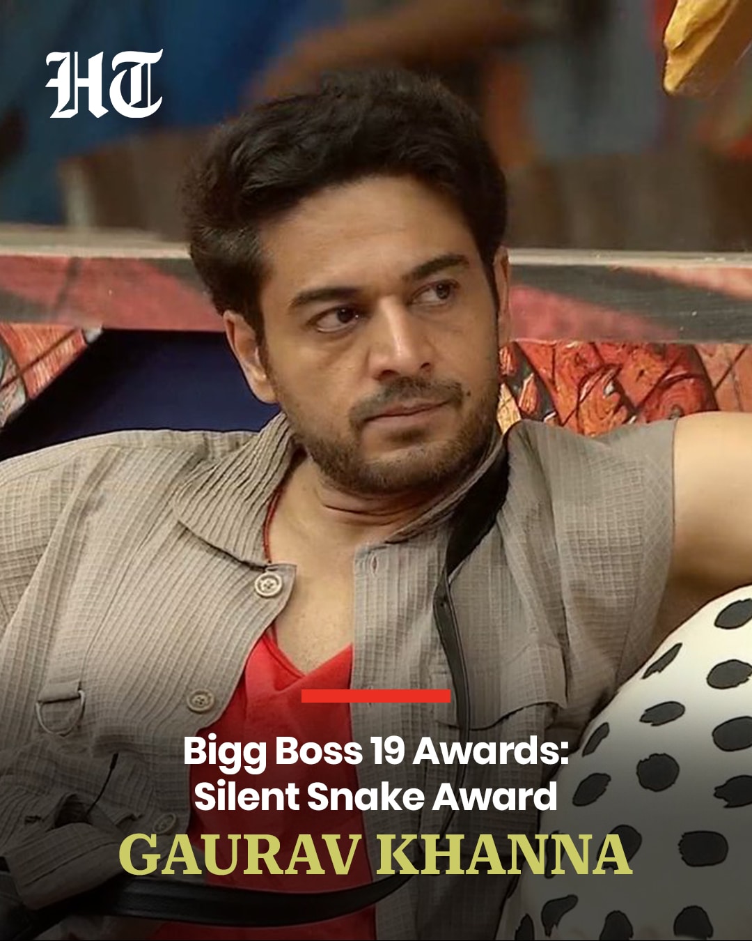 Gaurav Khanna the silent snake of Bigg Boss 19.