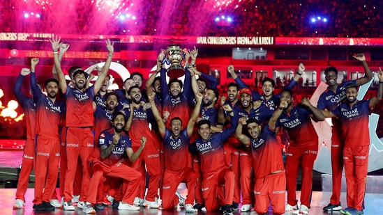 RCB won their first ever IPL title in 2025.(ANI)