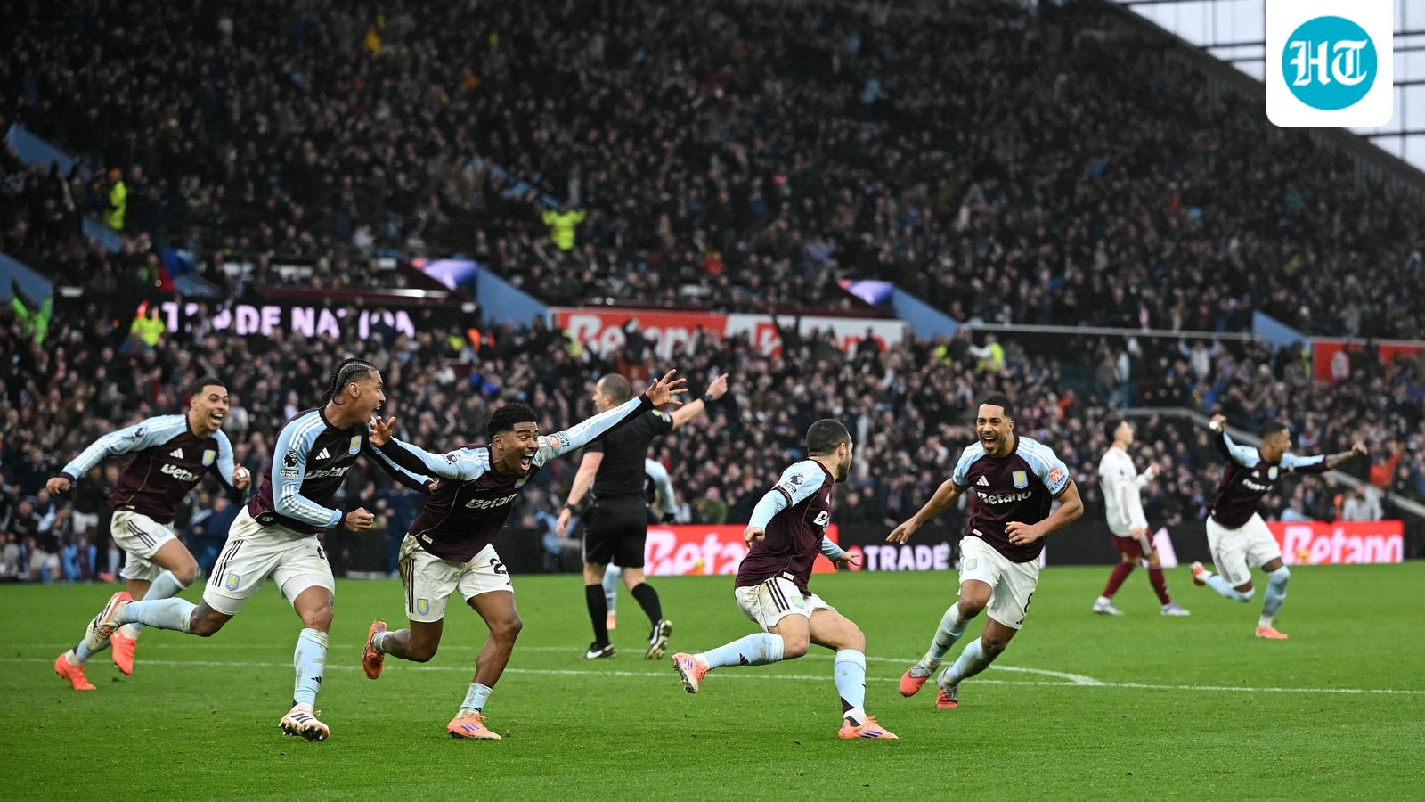 Arsenal rocked by Aston Villa, Man City cut gap to two points