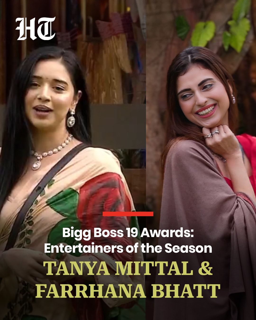 Entertainers of Bigg Boss 19.