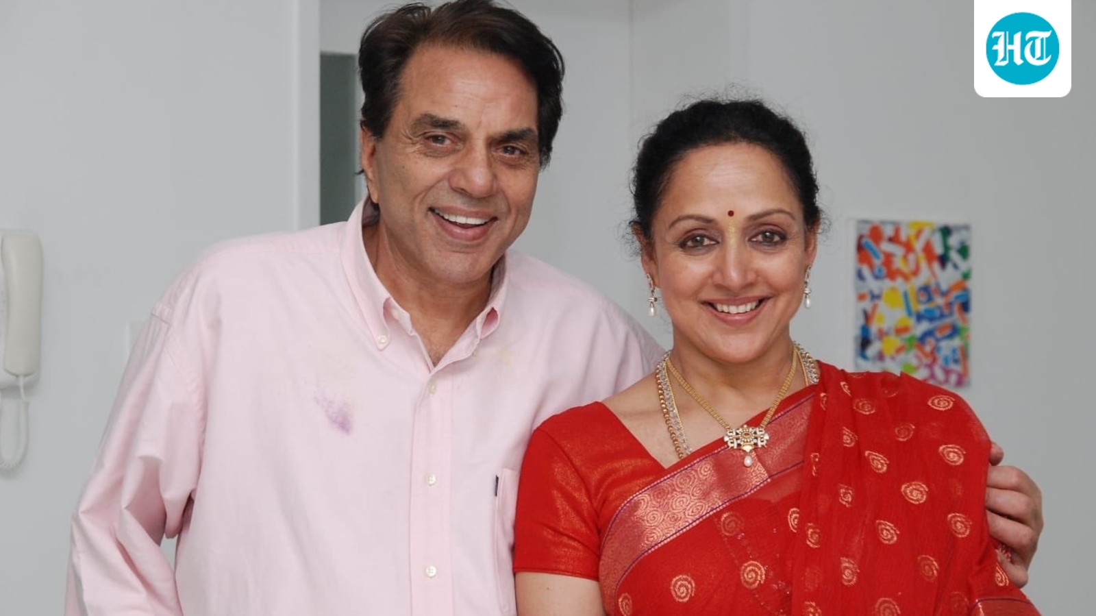 Hema Malini gives emotional speech at Dharmendra's prayer meet, calls him 'jeevansathi': Humara pyaar sachcha tha