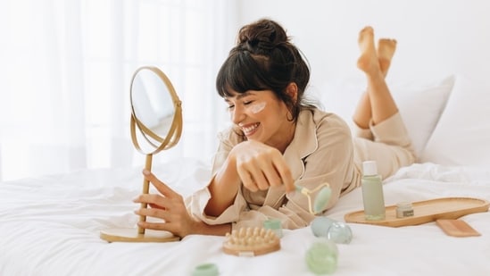 Dr Namita recommends maintaining indoor humidity at 40-60% and consuming omega-3-rich foods for healthy skin.(Adobe Stock ) Dr Namita recommends maintaining indoor humidity at 40-60% and consuming omega-3-rich foods for healthy skin.(Adobe Stock )