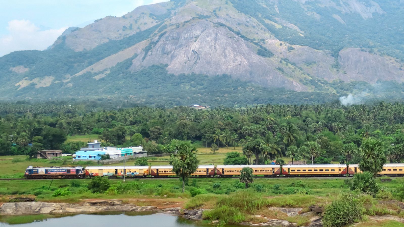 The Union Minister added that the Railways is making every possible effort to ensure trains run on time.