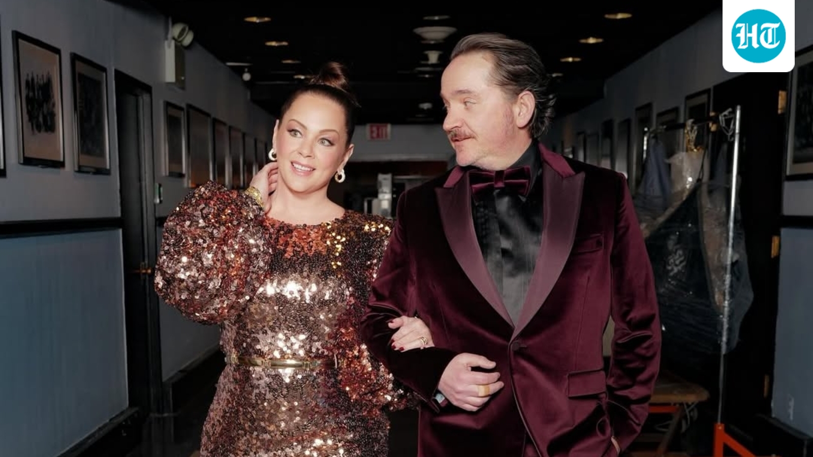 Melissa McCarthy shows off toned figure in custom Zhivago gown and sparkling suit; Check photos