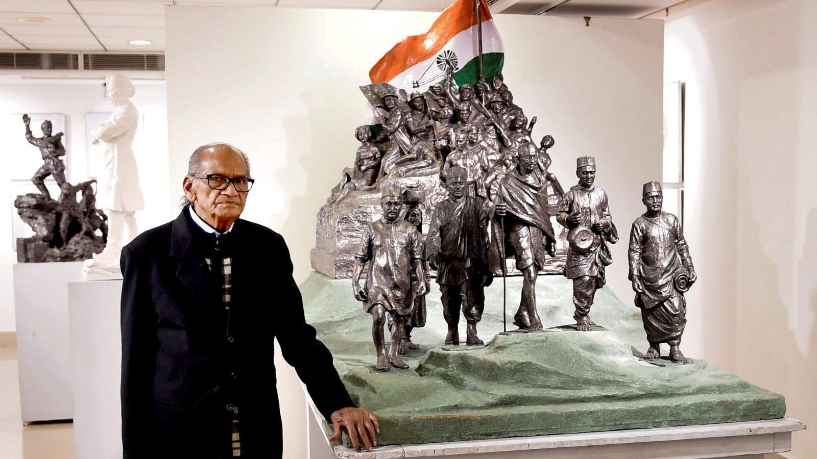 Ram Vanji Sutar: Statue of Unity sculptor dies at 100, leaves imprint from Gujarat to Assam | India News