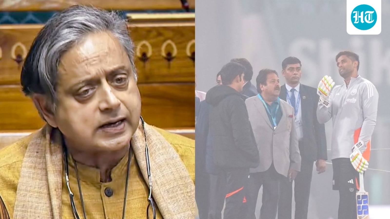 Shashi Tharoor slams BCCI venue choice as 411 AQI smog called off Lucknow T20I: ‘Visibility too poor to permit a game’