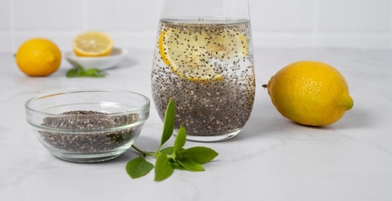 Soaked chia seeds help to wake your digestive system gently. (Freepik)
