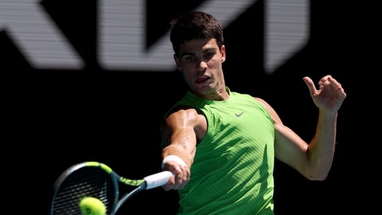 Carlos Alcaraz fights through injury to defeat Alexander Zverev in 5-hour classic to reach first Australian Open final| Sports News