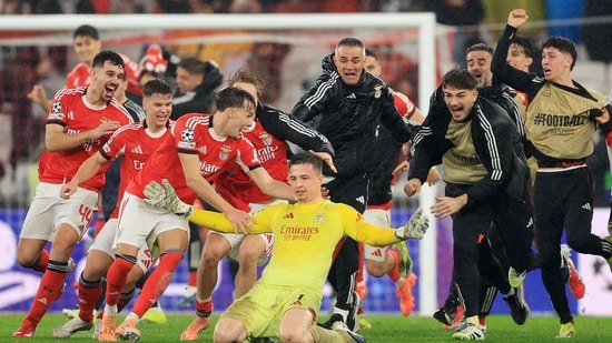 Goalkeeper’s 98th-minute goal vs Real Madrid seals knockouts for Jose Mourinho’s Benfica in Champions League classic| Football News