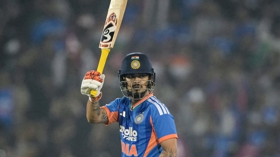 Ishan Kishan grabs his chance, breaks Abhishek Sharma’s record with 21-ball half-century; gets hug from Suryakumar Yadav